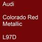 Preview: Audi, Colorado Red Metallic, L97D.